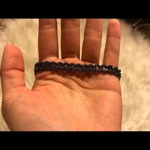 FALLON Armure pavé curb choker necklace